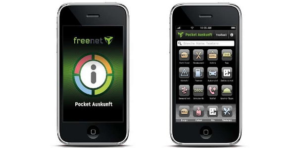 freenet Pocket Auskunft