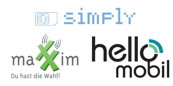 simply, maXXim und helloMobil 